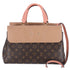 Louis Vuitton Monogram Canvas Venus Satchel Brown Crossbody Tan Pink M53540