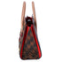 Christian Louboutin Nubuck Patch Small Eccusion Paloma Satchel Shoulder Bag