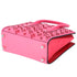 Christian Louboutin Studded Paloma S Small Satchel Pink Logo Suede Shoulder Bag