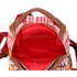 Christian Louboutin Backloubi Small Backpack Printed Canvas Multicolor