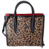 Christian Louboutin Medium Paloma Tote Leopard Printed Leather