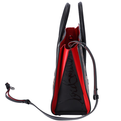 Christian Louboutin Medium Paloma Tote Leopard Printed Leather