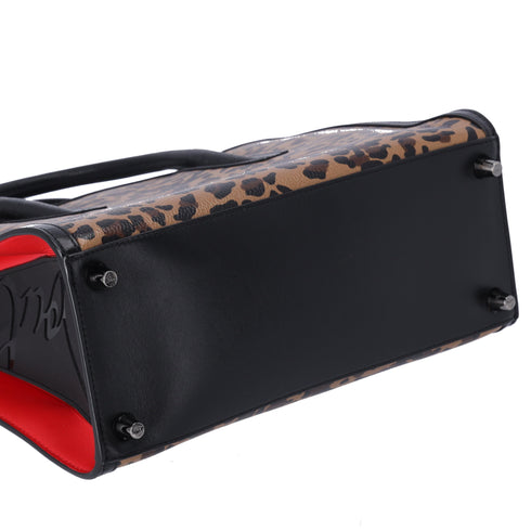 Christian Louboutin Medium Paloma Tote Leopard Printed Leather