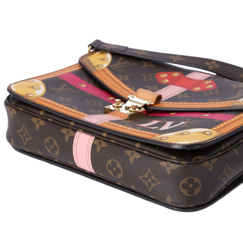 Louis Vuitton Pochette Metis Limited Edition Summer Trunks Monogram Canvas