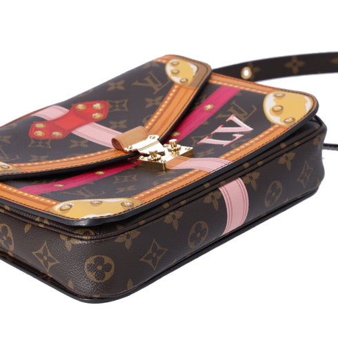 Louis Vuitton Pochette Metis Limited Edition Summer Trunks Monogram Canvas