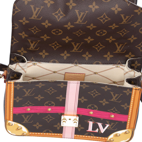 Louis Vuitton Pochette Metis Limited Edition Summer Trunks Monogram Canvas