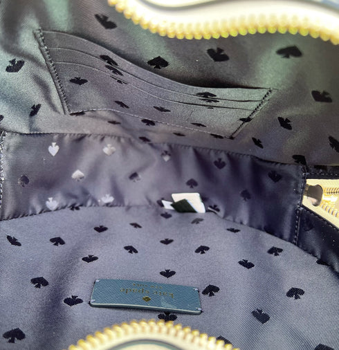 Kate Spade New York Love Shack Red Cherry Heart Crossbody Cream Multi