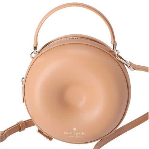 Kate Spade Novelty Bag Coffee Break 3D Donut Crossbody Pink Multi