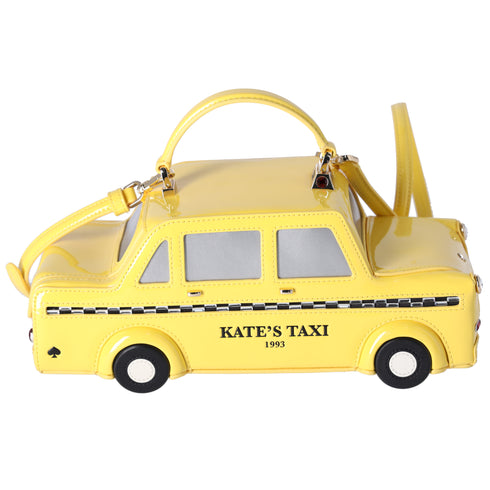 Kate Spade 3D NYC Taxi Yellow Cab Crossbody Bag KI975 Novelty Collection