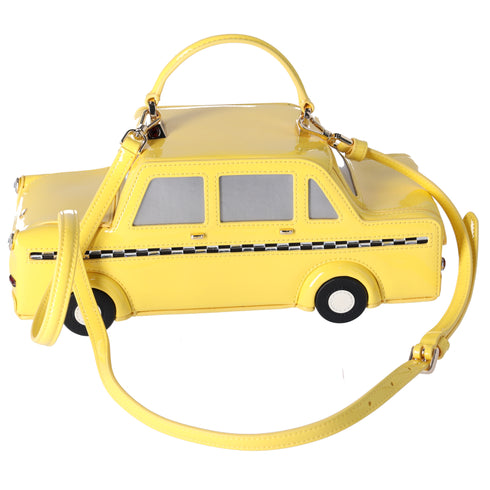 Kate Spade 3D NYC Taxi Yellow Cab Crossbody Bag KI975 Novelty Collection