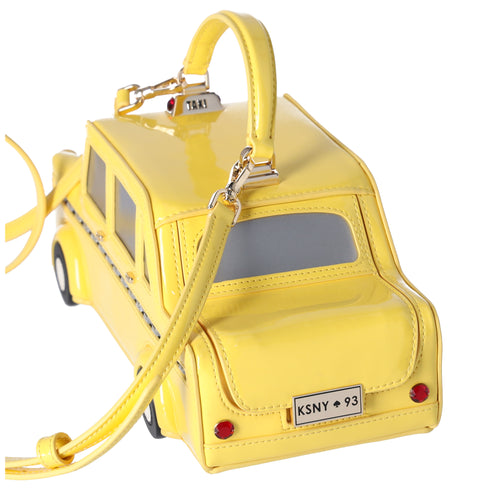 Kate Spade 3D NYC Taxi Yellow Cab Crossbody Bag KI975 Novelty Collection