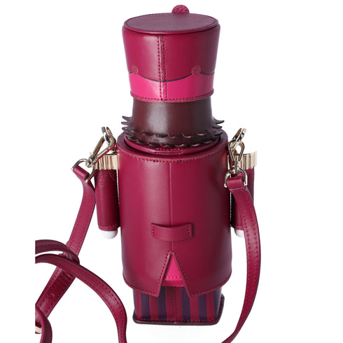 Kate Spade 3D Nutcracker Purple Leather Crossbody KJ074 Novelty