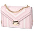 Michael Kors Whitney Medium Flap Shoulder Bag Powder Blush Pink Multi