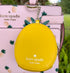 Kate Spade Colada Pineapple Novelty Coin Purse Wallet Keychain Limited Edition