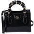 GUCCI Diana Mini Tote Crossbody Bag 832936 Black Leather