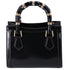 GUCCI Diana Mini Tote Crossbody Bag 832936 Black Leather