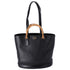 GUCCI Bamboo Diana Tote Bag 750394 Black Leather