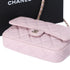CHANEL Classic Flap Phone Holder on Chain WOC Crossbody Pink Caviar