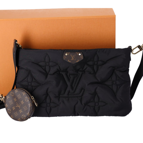 Louis Vuitton Giant Monogram Multi Maxi Pochette Accessoires Pillow Black Pink