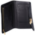 Louis Vuitton Amelia Mahina Monogram Long Trifold Wallet Black