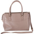 Salvatore Ferragamo Beky Triple Compartment Tote Taupe Saffiano Leather