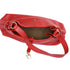 Salvatore Ferragamo Gancini One Shoulder Strap Hobo Pebbled Leather Red