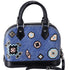 Louis Vuitton Blue Denim Aztec Epi Leather Alma BB Small Dome Bag Crossbody