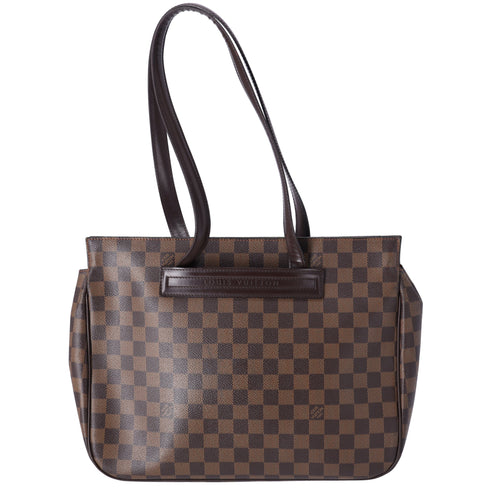 Louis Vuitton Parioli PM Tote Bag N51123 Damier Ebene Canvas