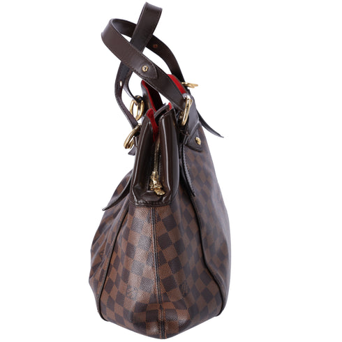 Louis Vuitton Sistina GM Damier Ebene Shoulder Bag N41540 Canvas