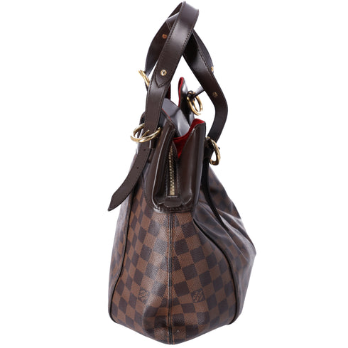 Louis Vuitton Sistina GM Damier Ebene Shoulder Bag N41540 Canvas