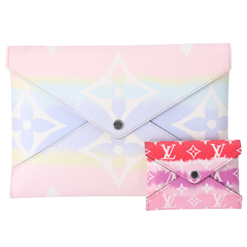 Louis Vuitton Large Kirigami Pochette By the Pool Monogram Escale Pastel
