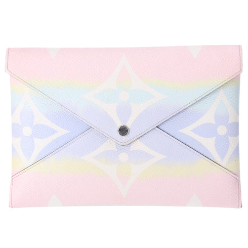 Louis Vuitton Large Kirigami Pochette By the Pool Monogram Escale Pastel