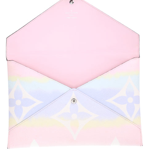 Louis Vuitton Large Kirigami Pochette By the Pool Monogram Escale Pastel