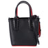 Christian Louboutin Cabata NS Mini Tote Crossbody Bag Black Leather