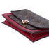 Louis Vuitton Portefeuille Flore M67404 Wallet Monogram Fuchsia (MISSING CHAIN)