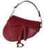 Christian Dior Small Saddle Bag Handbag M0447CWVG Bordeaux Leather