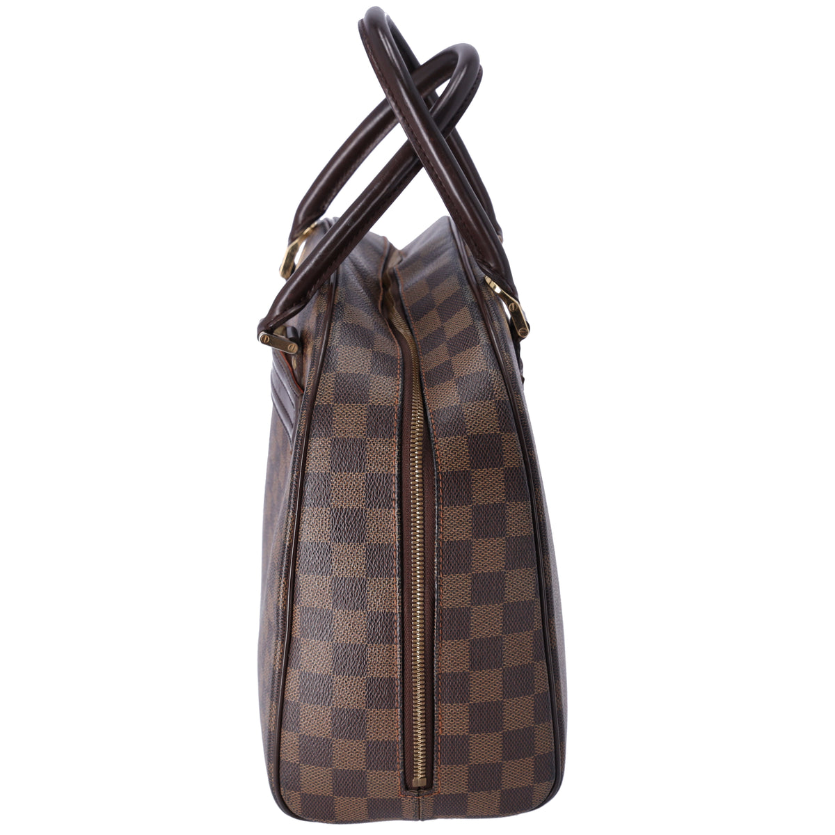 バッグ LV Nolita 100 % AUTH LOUIS VUITTON Damier Ebene Nolita PM Travel Bag