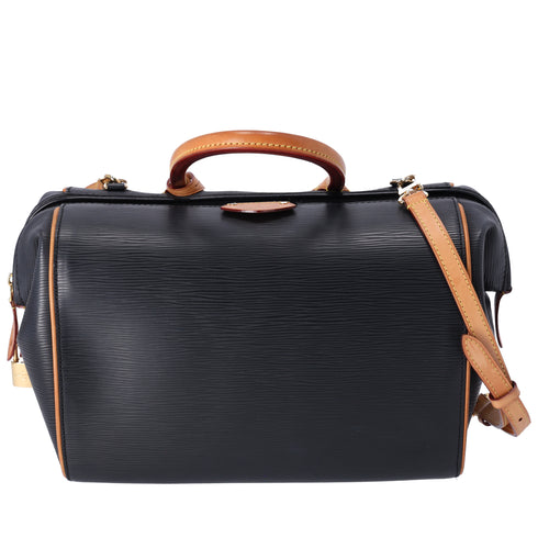 Louis Vuitton Doc PM Epi Handbag M93245 Noir Epi Leather