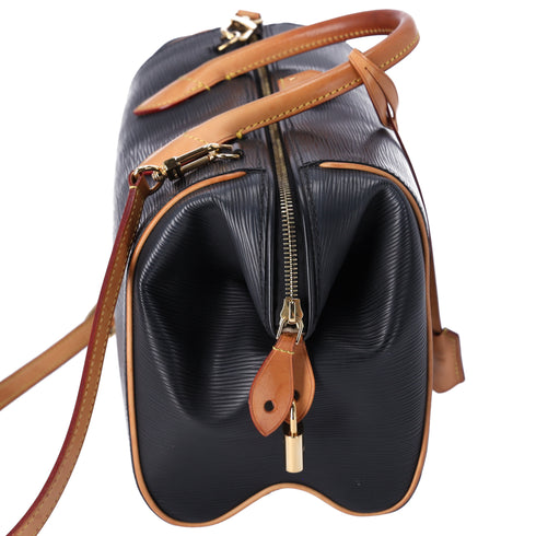 Louis Vuitton Doc PM Epi Handbag M93245 Noir Epi Leather