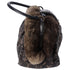 Louis Vuitton Demi Lune Bag Monogram Chinchilla Denim Fur Brown