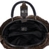 Louis Vuitton Demi Lune Bag Monogram Chinchilla Denim Fur Brown