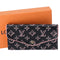 Louis Vuitton Fall For You Sarah Long Wallet M81477 Black Pink