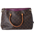 Louis Vuitton Pallas Monogram Handbag M40906 Aurore Monogram Canvas
