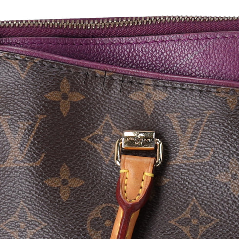 Louis Vuitton Pallas Monogram Handbag M40906 Aurore Monogram Canvas