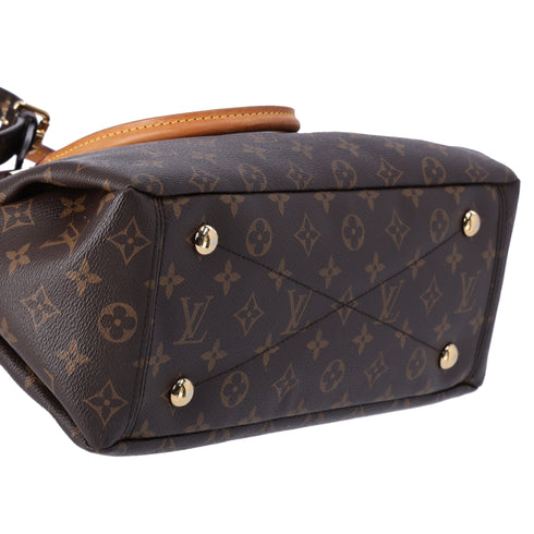 Louis Vuitton Pallas Monogram Handbag M40906 Aurore Monogram Canvas