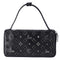 Christian Louboutin Panettone Wallet XL Clutch 1175110 Black Leather Beaded