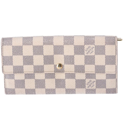 Louis Vuitton Sarah NM2 Damier Azur Long Wallet N61735