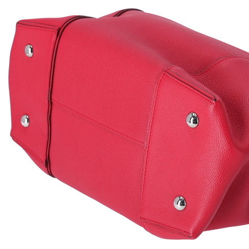 Louis Vuitton Lockit MM Parnassea Handbag M94595 Framboise Vocasimir Leather