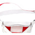 Christian Louboutin Mariejane Belt Bag Bum Bag White Red Calf Leather