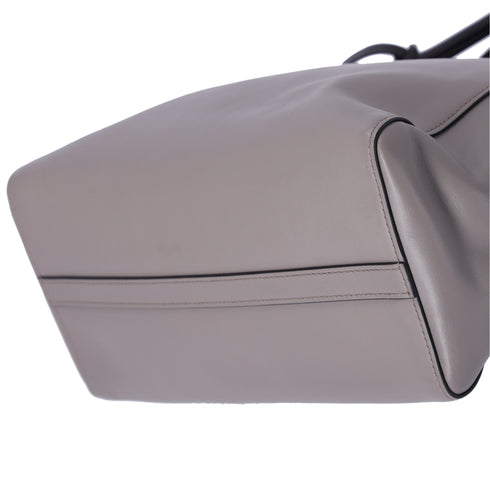 Prada City Etiquette Tote Grey Calf Leather